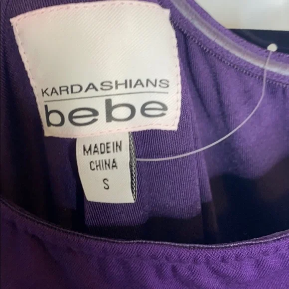 BEBE Kardashians NWT Goddess One Shoulder Size S - Picture 8 of 8